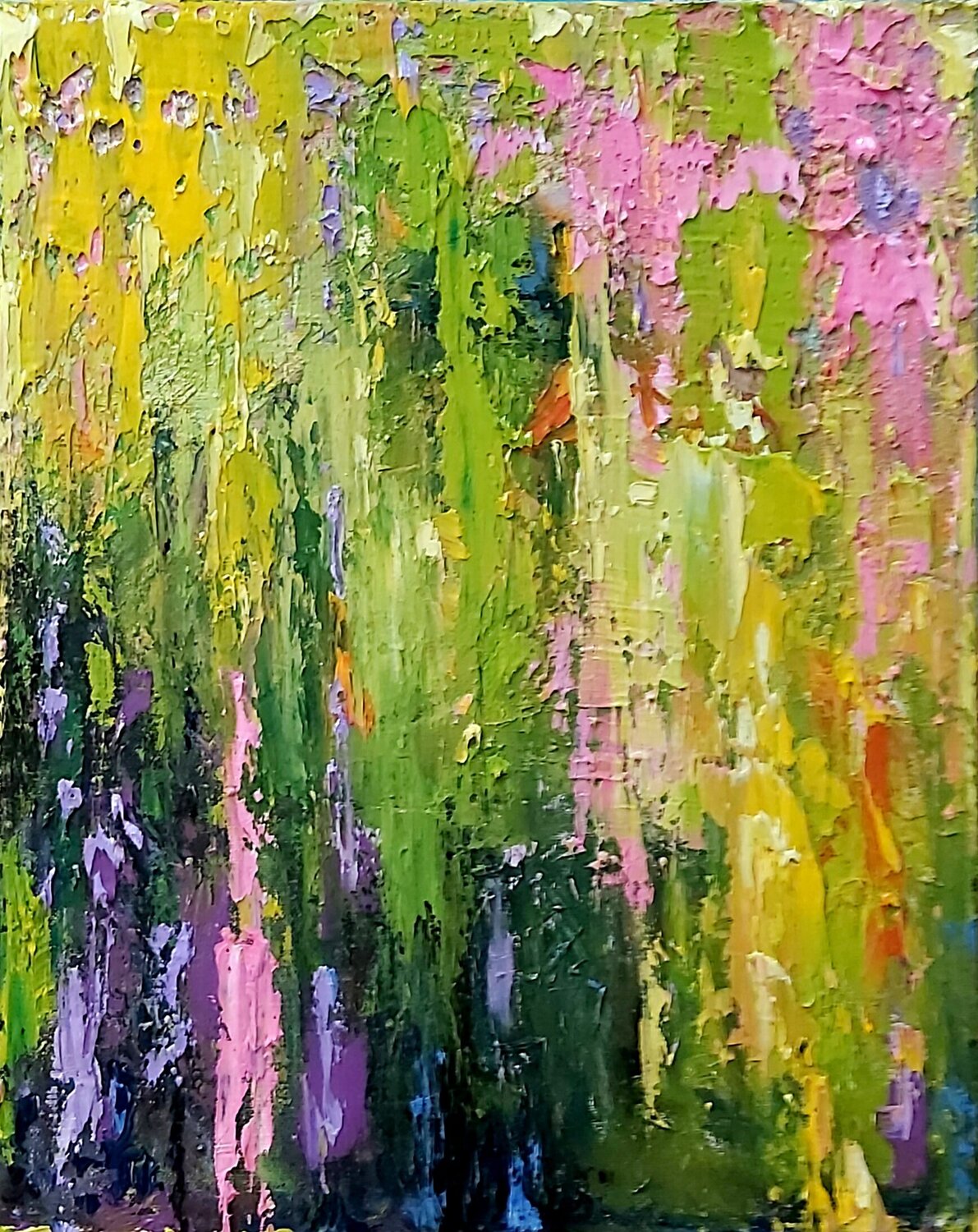 Enchanted forest Julia (Iuliia) Tokar Original painting for sale
