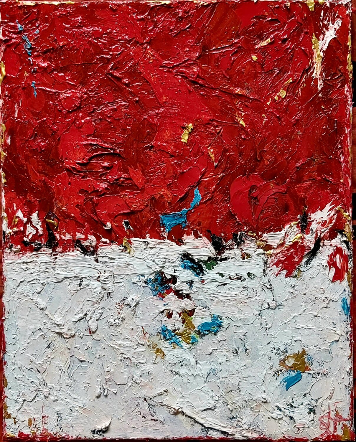 Soul dance ( From dusk to dawn) Julia (Iuliia) Tokar Original painting for sale