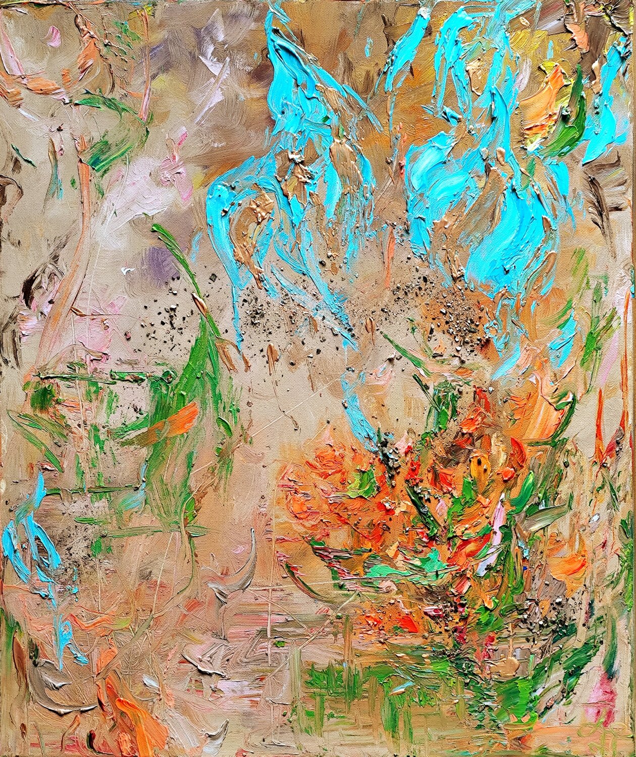 Magic Garden Julia (Iuliia) Tokar Original painting for sale