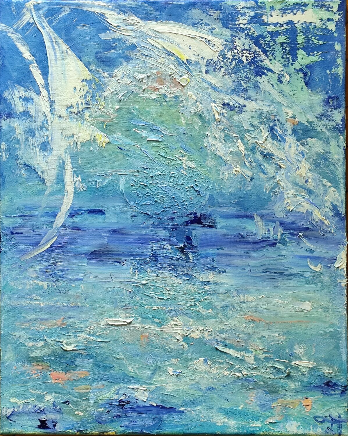Point break Julia (Iuliia) Tokar Original painting for sale