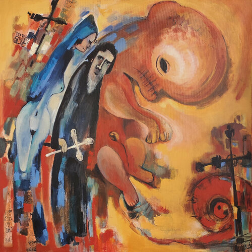 Taboo by Anna Soghomonyan, Painting for Sale on Select