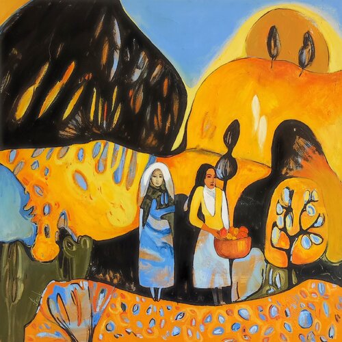 "Harvest" by Anna Soghomonyan, Painting for Sale on Select