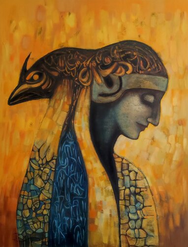 "The power" by Anna Soghomonyan, Painting for Sale on Select