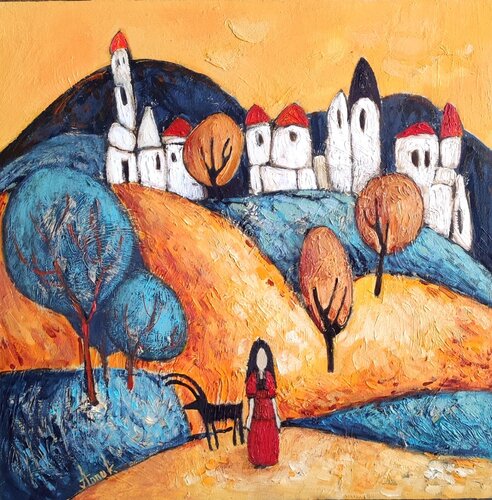 Friendship by Anna Soghomonyan, Painting for Sale on Select
