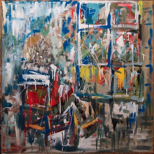 il nonno by Nicola Damiani, Painting for Sale on Select