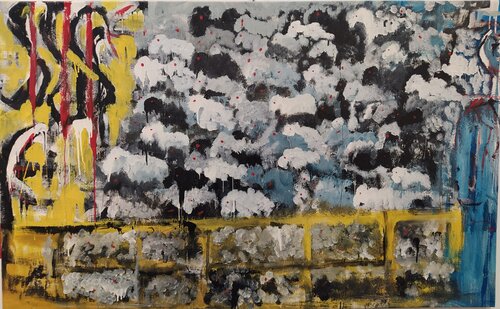 il recinto by Nicola Damiani, Painting for Sale on Select