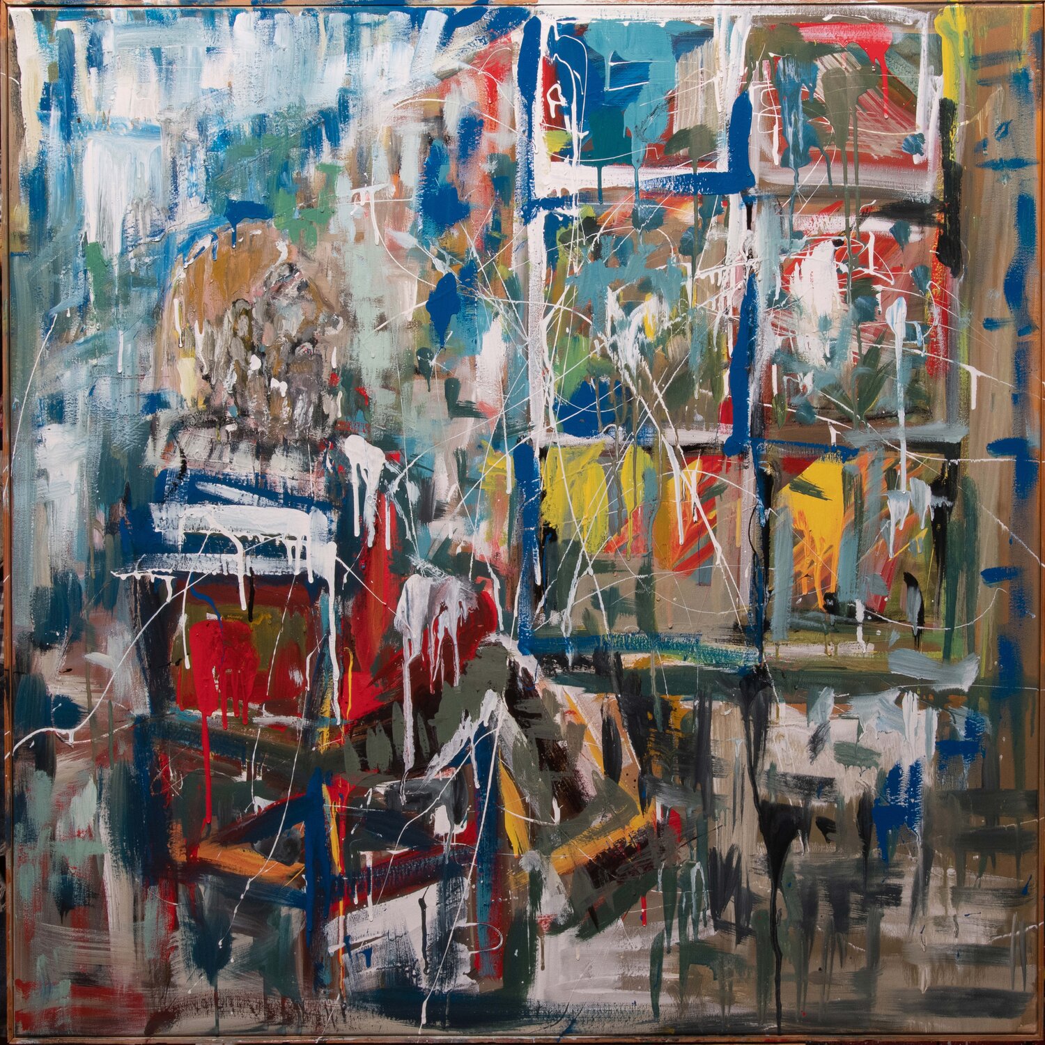 il nonno Nicola Damiani Original painting for sale