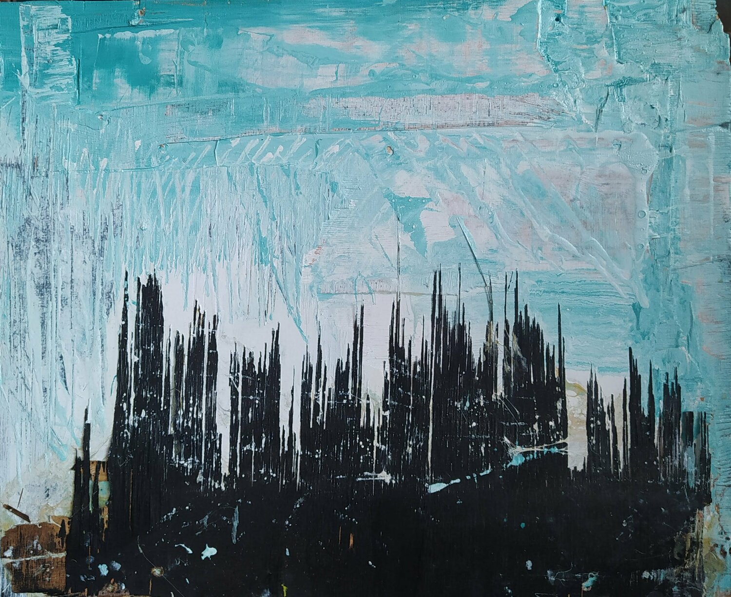 City Nicola Damiani Original painting for sale