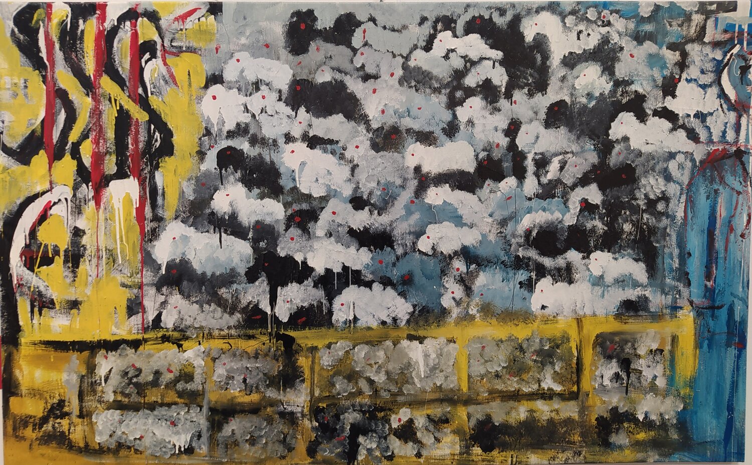 il recinto Nicola Damiani Original painting for sale