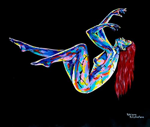 Gravity of Healing by Tattiana Yelistratava, Painting for Sale on Select