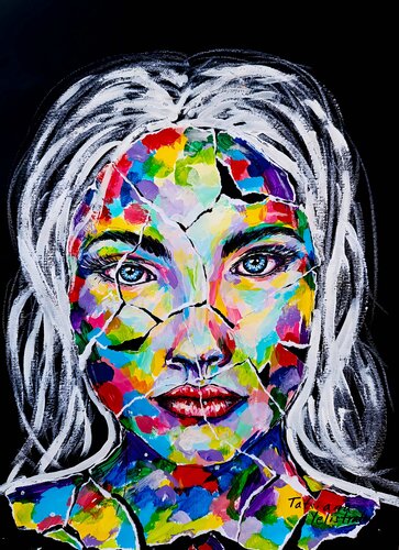 Unbroken in the Craks by Tattiana Yelistratava, Painting for Sale on Select