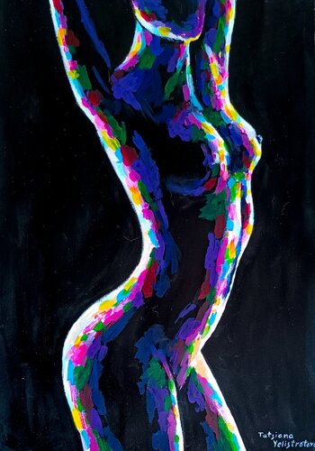 Inner Resonance by Tattiana Yelistratava, Painting for Sale on Select
