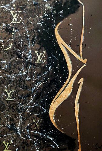 Golden Edge by Tattiana Yelistratava, Painting for Sale on Select
