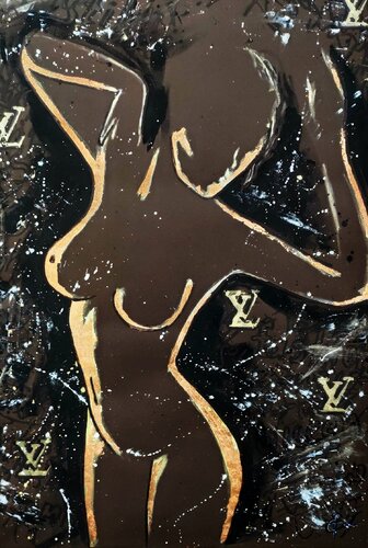 Golden Shades by Tattiana Yelistratava, Painting for Sale on Select