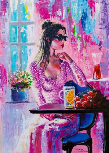 The Quiet Between Thoughts. von Tattiana Yelistratava, Malerei kaufen auf Select