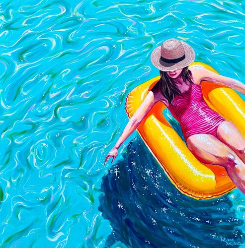 Floating into Summer von Tattiana Yelistratava, Malerei kaufen auf Select