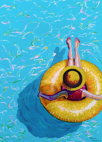 The Quiet Float von Tattiana Yelistratava, Malerei kaufen auf Select