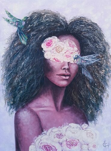 Blooming Silence von Tattiana Yelistratava, Malerei kaufen auf Select