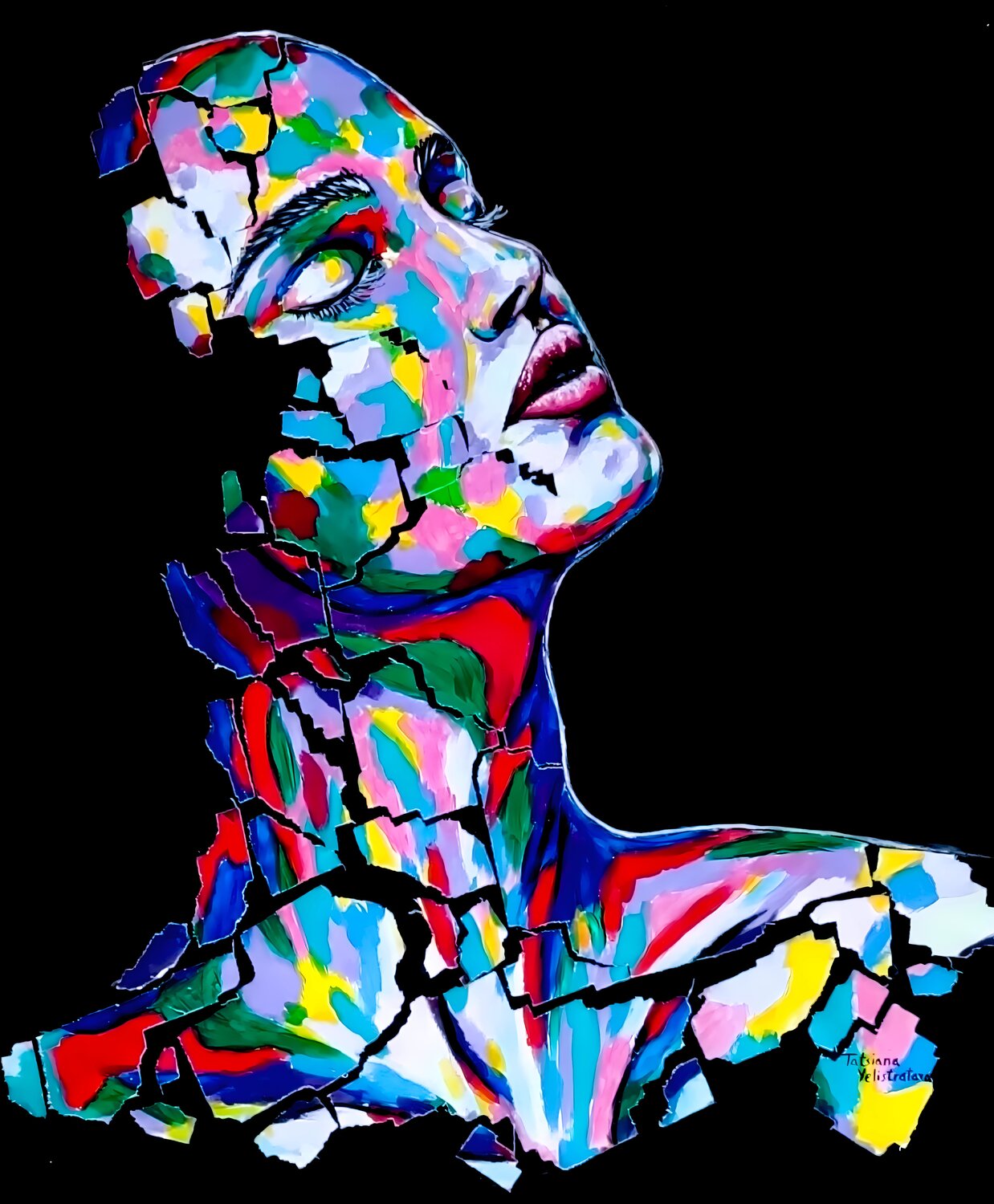 In The Midst of Becoming Tattiana Yelistratava Original painting for sale