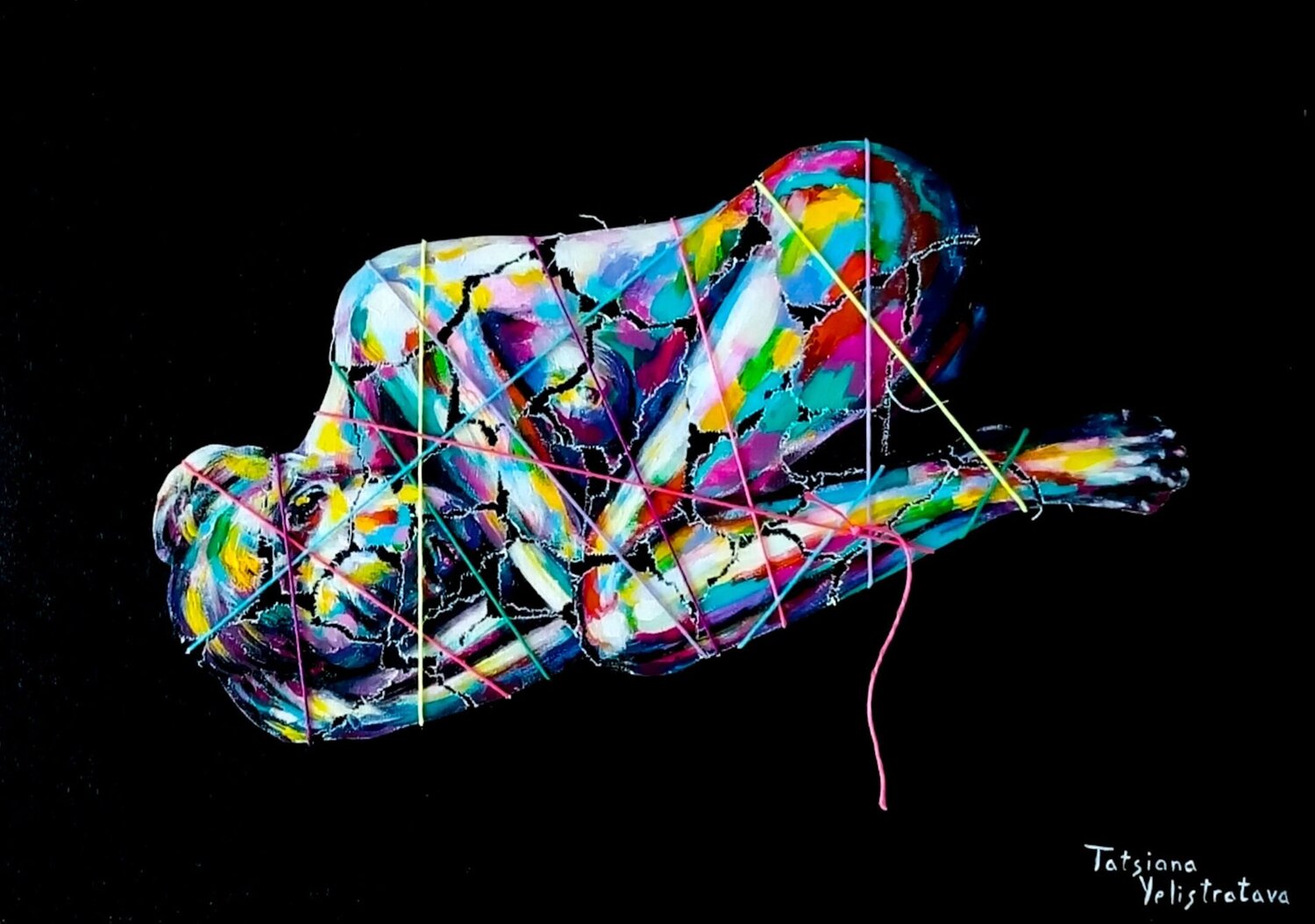 Before Wings Tattiana Yelistratava Original painting for sale
