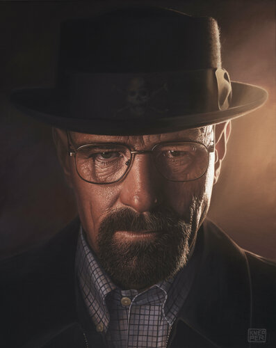 Walter White by Michael Knepper, Painting for Sale on Select