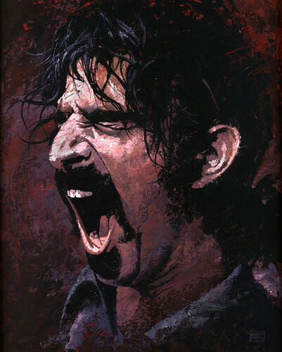 Frank Zappa- Freak out ! by Michael Knepper, Painting for Sale on Select