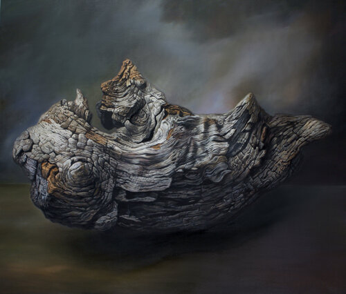Mallorcan driftwood by Michael Knepper, Painting for Sale on Select