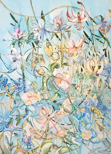 Inner Garden von Zyginta Barcauskaite, Malerei kaufen auf Select