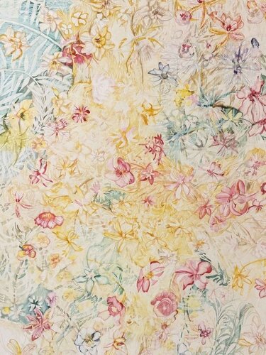 Floral Field von Zyginta Barcauskaite, Malerei kaufen auf Select