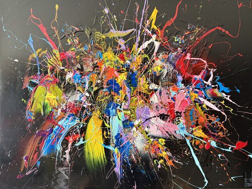 Bing bang by FRED BOUTET, Painting for Sale on Select