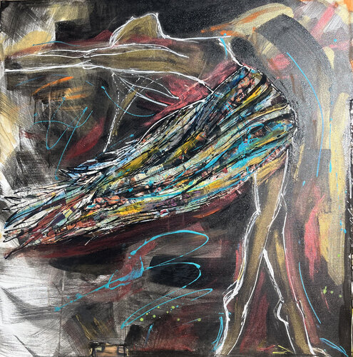 Tension arrière by PatMoli, Painting for Sale on Select