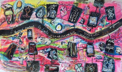 INTERATIONS by PatMoli, Painting for Sale on Select