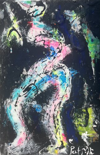 Danse la vie by PatMoli, Painting for Sale on Select
