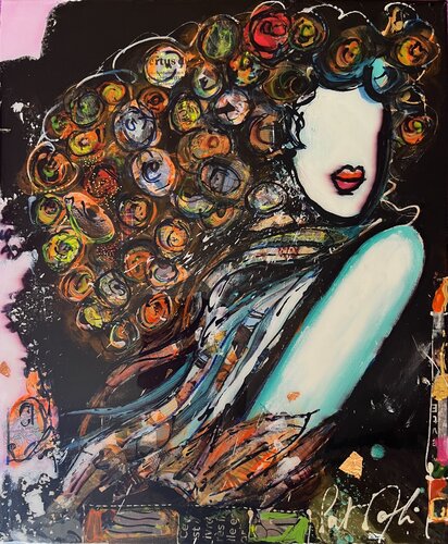 Nostalgie Flamboyante by PatMoli, Painting for Sale on Select