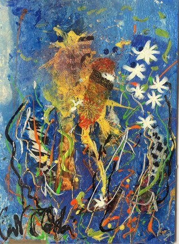Femme étoile by PatMoli, Painting for Sale on Select