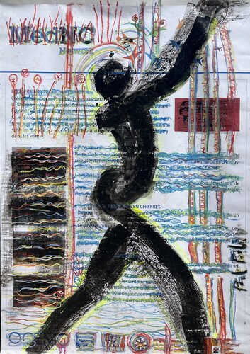 Incantation arborée von PatMoli, Malerei kaufen auf Select