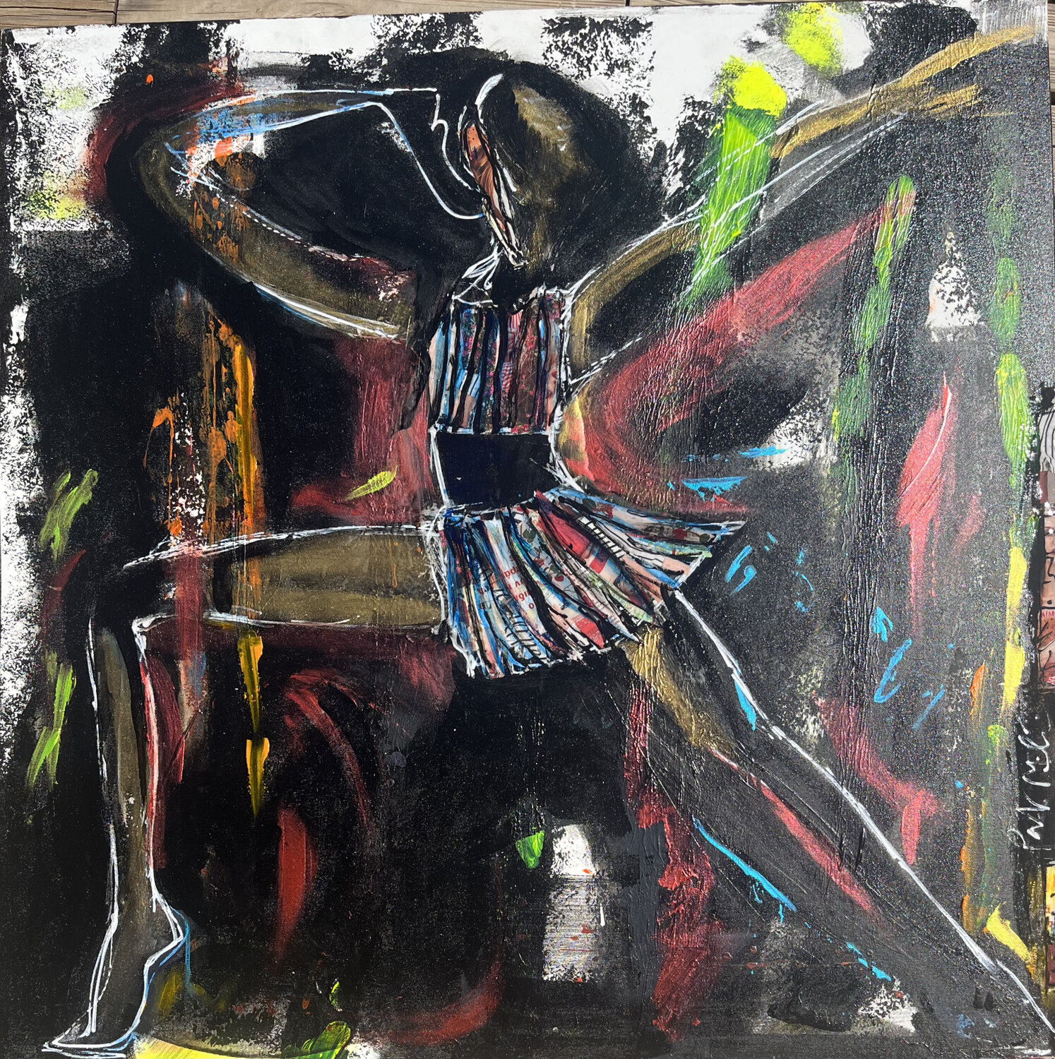 Ouverture PatMoli Original painting for sale