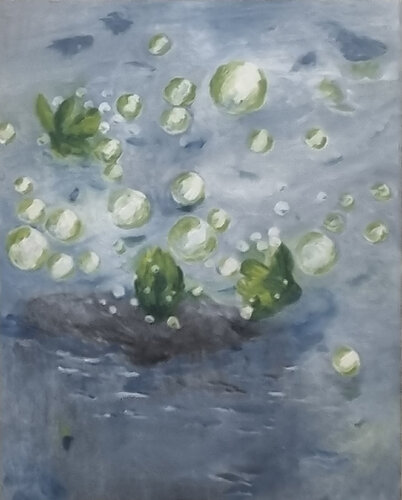 Effervescent Bitterness by Einat Lev Ari, Painting for Sale on Select
