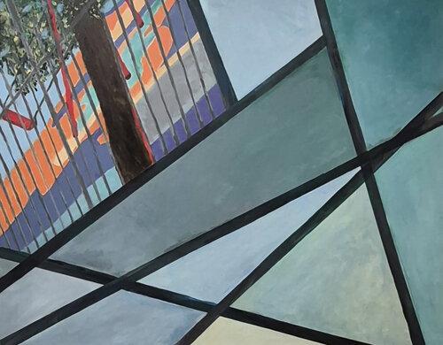 Beyond the Bars von Einat Lev Ari, Malerei kaufen auf Select