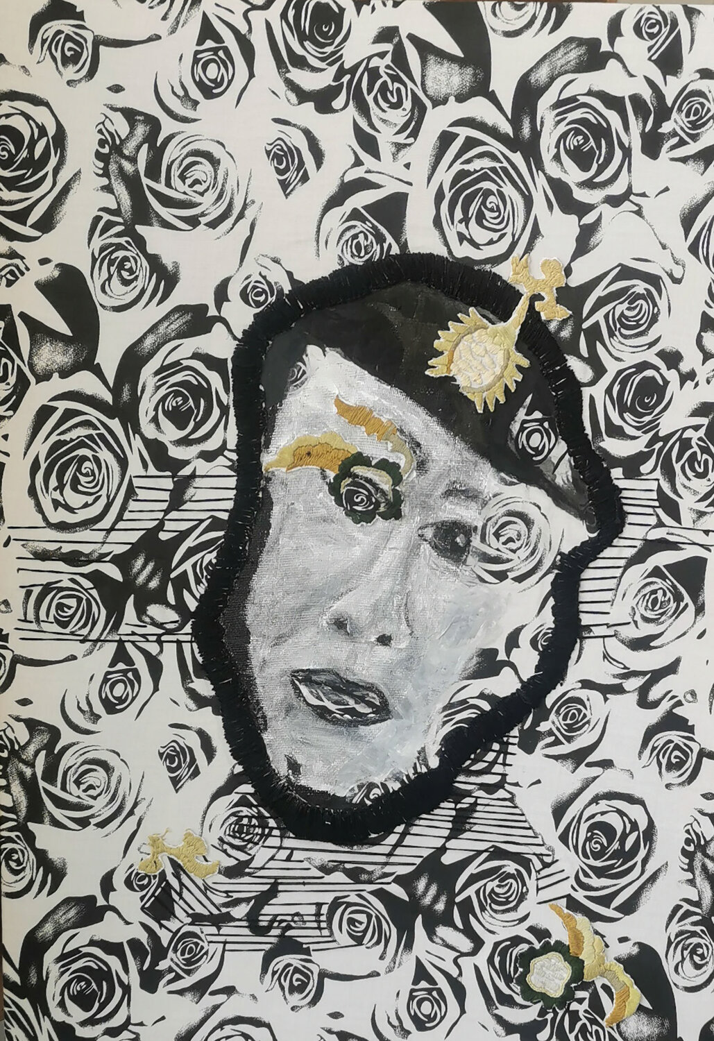 safe and secure Einat Lev Ari Original painting for sale