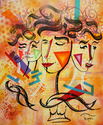 ❖  L'Autre Voie by Tropel, Painting for Sale on Select
