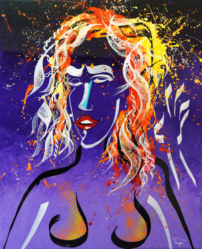 ❖  Kindja by Tropel, Painting for Sale on Select
