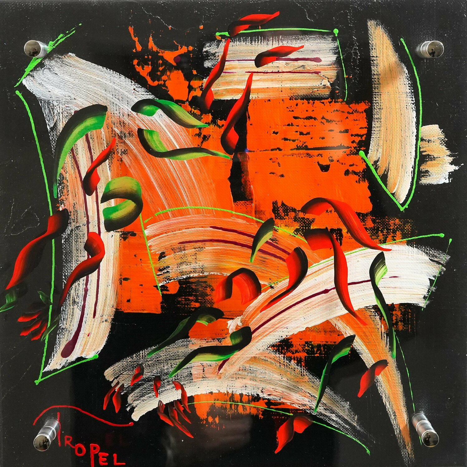 Kananga Tropel Original painting for sale