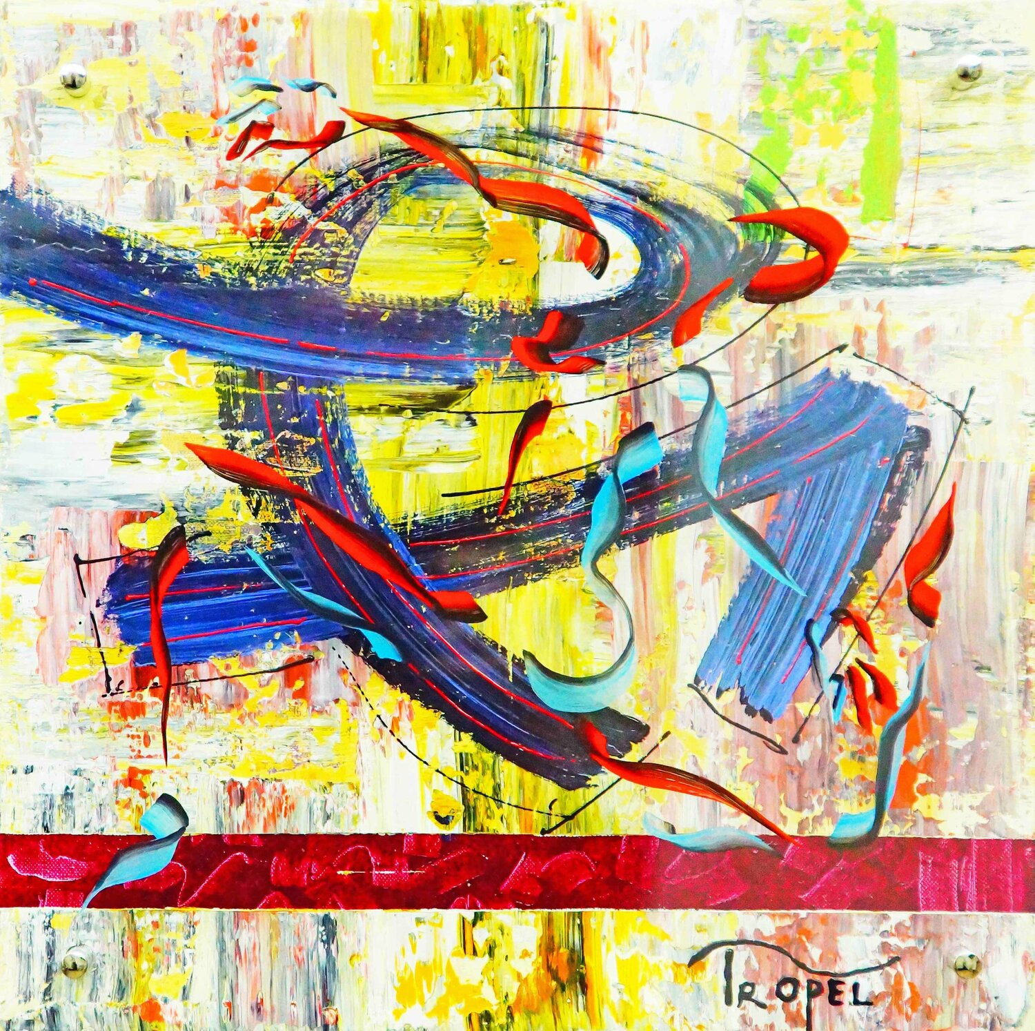 Banfora Tropel Original painting for sale
