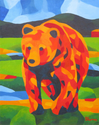 In the Wilderness by Beate Blume, Painting for Sale on Select