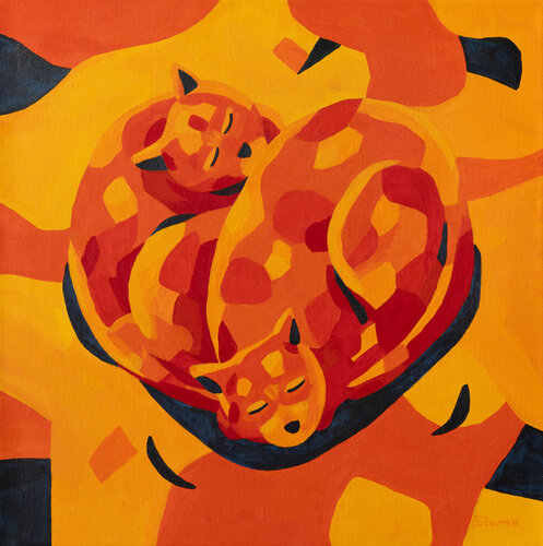With all my Heart by Beate Blume, Painting for Sale on Select