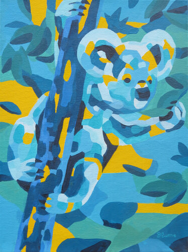 Koala Night by Beate Blume, Painting for Sale on Select