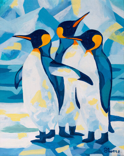 Happy Feet by Beate Blume, Painting for Sale on Select
