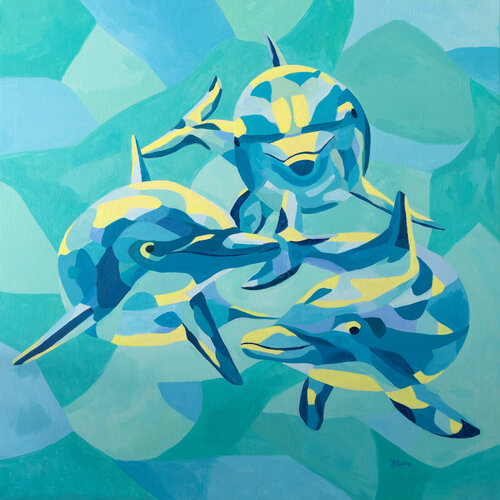 Just Curious by Beate Blume, Painting for Sale on Select