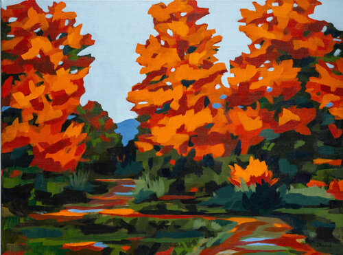 Autumn Memories by Beate Blume, Painting for Sale on Select